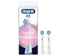 Braun Oral-B iO šepetėlių galvutės, baltos, 2 vnt.