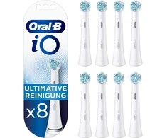 Dantų šepetėlių antgaliai Oral-B iO Ultimate Cleaning baltas 8 vnt