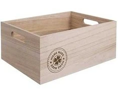 Orion Medinė sandėliavimo dėžutė 31x21x13 cm - universalus ir dekoratyvus sprendimas