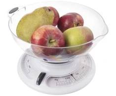 Virtuvinės svarstyklės Orion Mechaninė virtuvinė svarstyklė su dubeniu 3kg