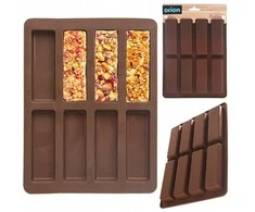 Brunbeste Orion Silikoninė forma musli batonėliams 22x16,5 cm ruda
