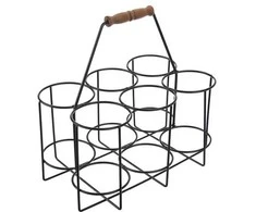 Orion Butelių Dėžė Metalinė RADKA, 6 vietos, Patvari