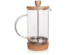 Orion Kavinukas su stūmokliu 400 ml Stiklinis