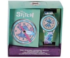 Išmanusis laikrodis Kids Euroswan Accutime Time Teacher Watch Lilo &amp; Stich