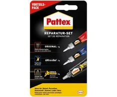 „Pattex Rinkinys“ taisomieji skysti klijai ir gelis + „Repair Extreme“