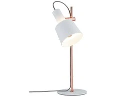Paulmann Neordic Haldar stalinė lempa Stalinė lempa maks. 1x20W E14 230V baltas/varinis matinis metalas