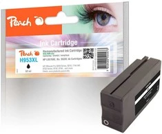 Peach Patrone HP Nr.953XL juodas mit OEM Chip remanufactured