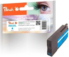 Peach Patrone HP Nr.953XL žydras su atnaujintu OEM lustu