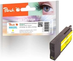 Peach Patrone HP Nr.953XL geltonas su OEM mikroschema, atnaujintas