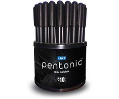 Linc Link Tušinukas su juodu rašalu, pentoninis, 0,7 mm, 50 vnt. pakuotėje.
