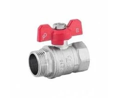 Perfexim Vandens rutulinis vožtuvas WZ DN25 drugeliai 1041 G1 WZ PN16 C DN25 [6 / 60]