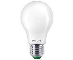 Philips 2 LED lempučių pakuotė E27, įprastos, 4 W (60 W), matinės, 840 lm, 2700 K, A energijos klasė