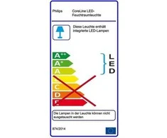 „Philips“ hermetiškas LED šviestuvas „Philips WT120C“ 911401823980 G2 LED80S/840 PSU L1500