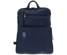 Piquadro, Urban, Leather, Leather Backpack, Mėlyna, With Ipad Compartment, CA5102AO - BLU, For Men