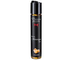 Plaisir Secret Karamelės skonio masažinis aliejus 59 ml