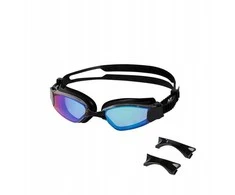 NQG660MAF VIOLET RACING SWIMMING GOGGLES NILS AQUA