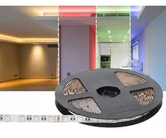 Prescot LED juostelė 24E024-100-10-RGB+WW pilka LED juostelė