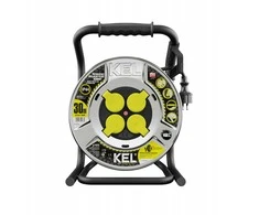 Spulenverlängerungskabel KEL PB-HEAVY/D/K/3X2,5/H05RR-F-juoda / Kabellänge [m]: 30 / Kabeldurchmesser [mm2]: 1.5 / Maksymalne obciążenie [A]: 16