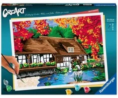 Tapymas pagal skaičius CreArt Mill at Blautopf 23546 Ravensburger