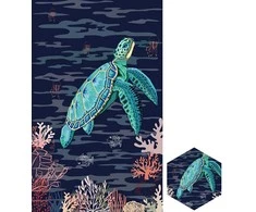 Rankšluostis Nils Extreme Ręcznik su mikrofibry Nils Aqua NAR11 140x70 cm rožinė