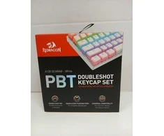 Klaviatūra Redragon Rinkinys Keycapów A130 PBT Doubleshot Baltas