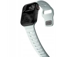 Apyrankė Nomad Sport Strap, Ice Mėlyna Glow - Apple Watch 42mm/41mm/40mm/38mm