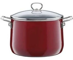 Riess Puodas Riess aukštas su pokryw? 24cm Rosso