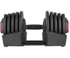 SGR40 PRO SET 2IN1 REGULIUOJAMI HANTELIAI 40 KG HMS