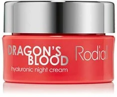 Rodial Dragon's Blood Hyaluronic Night Kreminis drėkinantis naktinis veido kremas, 10 ml