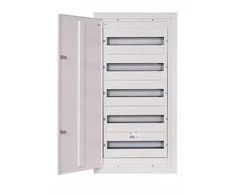 Sabaj System Modulinis skirstomasis skydas p/t RPsm 90 Z /5x18/ su užraktu RPSM 90 5X18 Z RAL 9003 P90-5-18-20