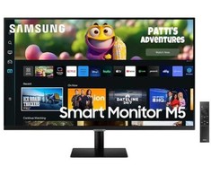 Monitorius - Samsung Išmanusis Monitorius M5 M50D 27" Full HD Juodas