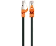 Schwaiger CKO7050 531 tinklo kabelis juodas, oranžinis 5 m Cat7 S/FTP (S-STP)
