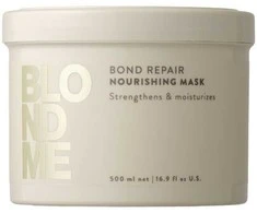 Schwarzkopf Professional BlondMe Bond Repair maitininantis Mask maitinanti kaukė šviesiems plaukams, 500 ml
