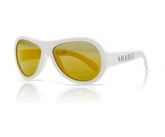47 Brand 47 prekės ženklo SHADEZ Classic Baltas Teeny vaikiški akiniai nuo saulės 7-15 metų SHZ 12