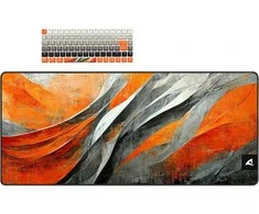Klaviatūra Sharkoon SKILLER SGK50 S3 Design Bundle D6 (oranžinis/pilka)