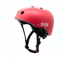 Kids helmet Motus Siver MOTHAM8MR dydis M, Raudona