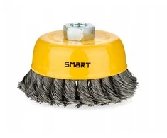 Smart 100 mm vielinis puodelio šepetys, išmaniai supintas