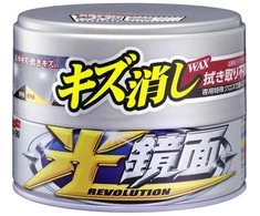Soft99 Soft99 New Scratch Clear Wax Lengvas valomasis vaškas lengviems ir metaliniams dažams 200g universalus
