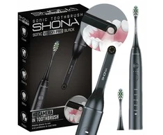 Dantų šepetėlis Shona Sonic Vision Pro + kamera Wi-Fi juoda