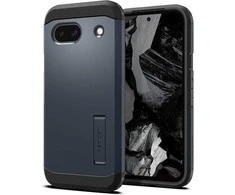 Dėklas Spigen Tvirtas šarvas, metalinis skalūno spalvos – „Google Pixel 8a“