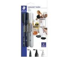 STAEDTLER žymeklių rinkinys Lumocolor 3 vnt. BK mažmeninė prekyba