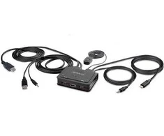 StarTech C2-H46-UAC-CBL-KVM/2 PORT HIBRIDINIO KABELIO KVM JUNGIKLIS