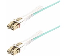 StarTech StarTech 450FBLCLC3PP optinis kabelis 3 m LC LOMM OM4 Aqua spalva