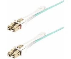 StarTech StarTech 450FBLCLC3PP optinis kabelis 3 m LC LOMM OM4 Aqua spalva
