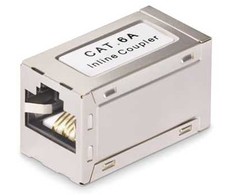 „StarTech“ ekranuotas RJ45 jungiklis CAT6A/Ethernet jungtis, išorinis/išorinis