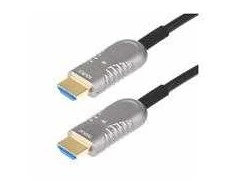 StarTech StarTech 8K-A-50F-HDMI-KABELIS HDMI kabelis 15,2 m HDMI A tipo (standartinis) Juoda, sidabrinė