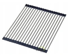 Steiner Ruloninis kilimėlis plieno / juodas 430x320 mm