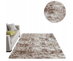 Strado Ombre Shaggy kilimėlis 60x120 OmbreCamel (rusvai gelsvas), universalus