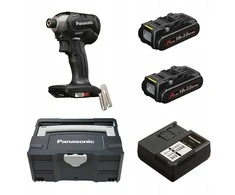 Panasonic Smūginis vairuotojas 18V EY76A1 + Systainer + 2x 3.0Ah + įkroviklis