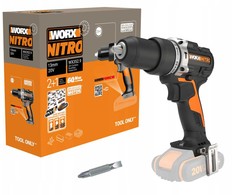 Suktuvas - gręžtuvas Worx WX352.9 20 V